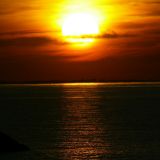 Sonnenuntergang im Juni 2